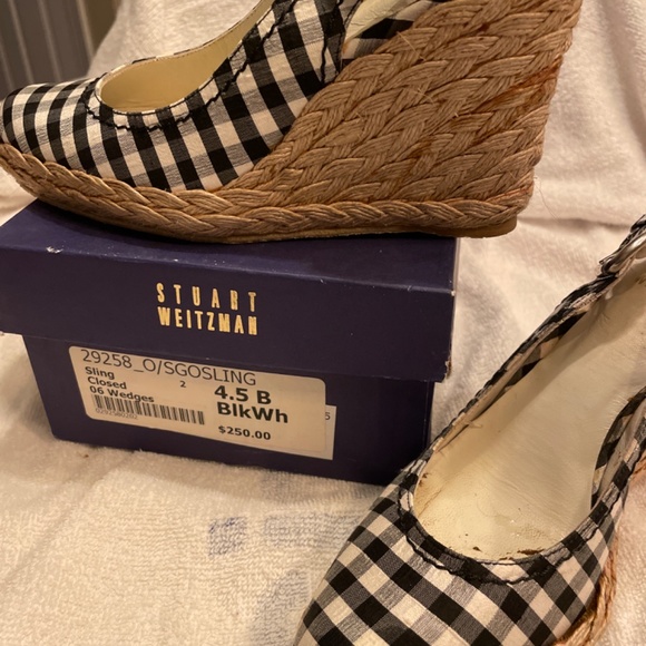 Stuart Weitzman wedges - perfect for summer events! - Picture 4 of 4